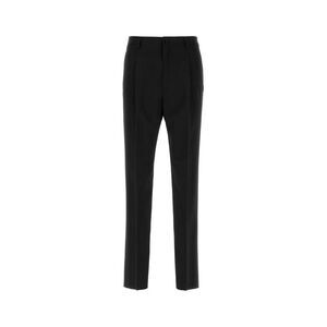 Lanvin Men Black Wool Pant